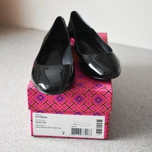 Tory Burch Darley Ballet Flat w/ Embellished Heel